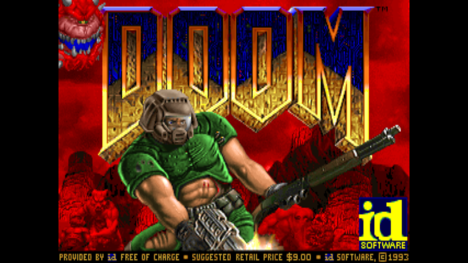 Doom title screen